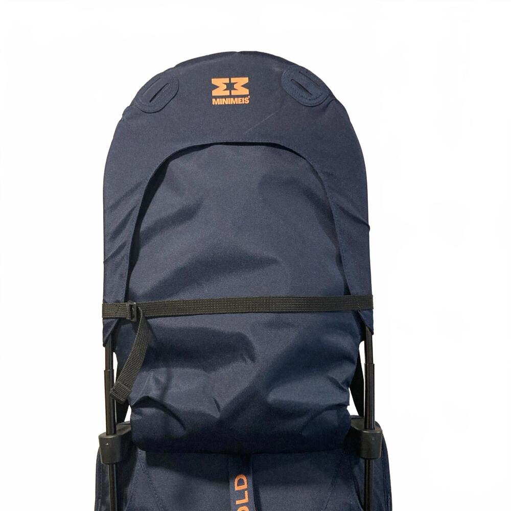 Minimeis Shoulder Carrier Toddler Lightweight Navy Foldable Travel Kid MNX12 NOA - Picture 6 of 8